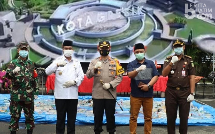 Malam Tahun Baru, Polres Gresik Berlakukan Jam Malam