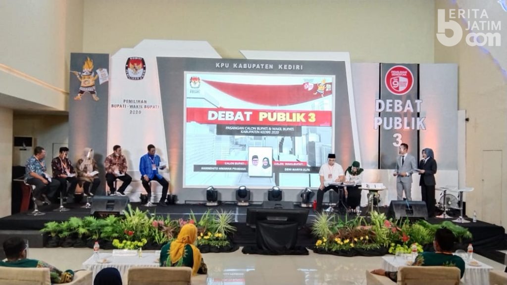 Debat Publik Pamungkas, Dhito Pramono Janji Jalankan Pemerintahan Bersih tanpa KKN