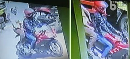 Ini Penampakan Pria yang Membonceng Janda Pemilik Warkop Sebelum Tewas