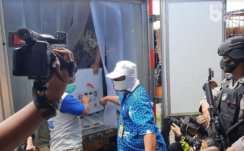 22 Ribu Vaksin Sinovac Didistribusikan ke Surabaya, Sidoarjo, dan Gresik