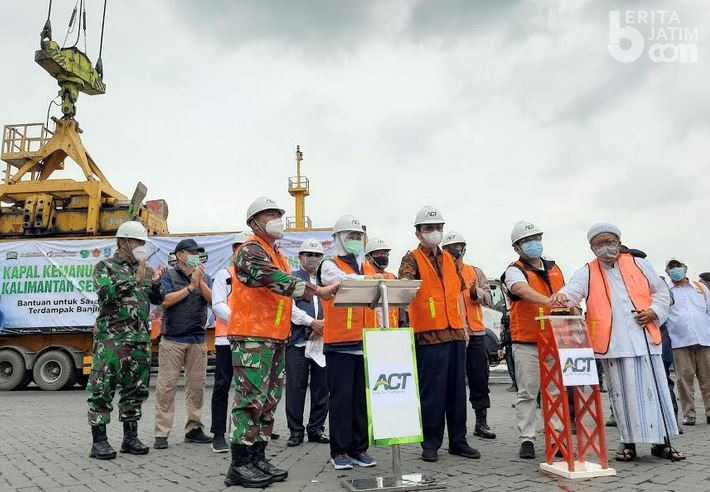 ACT Kirimkan 1000 Ton Beras Ke Kalimantan Selatan