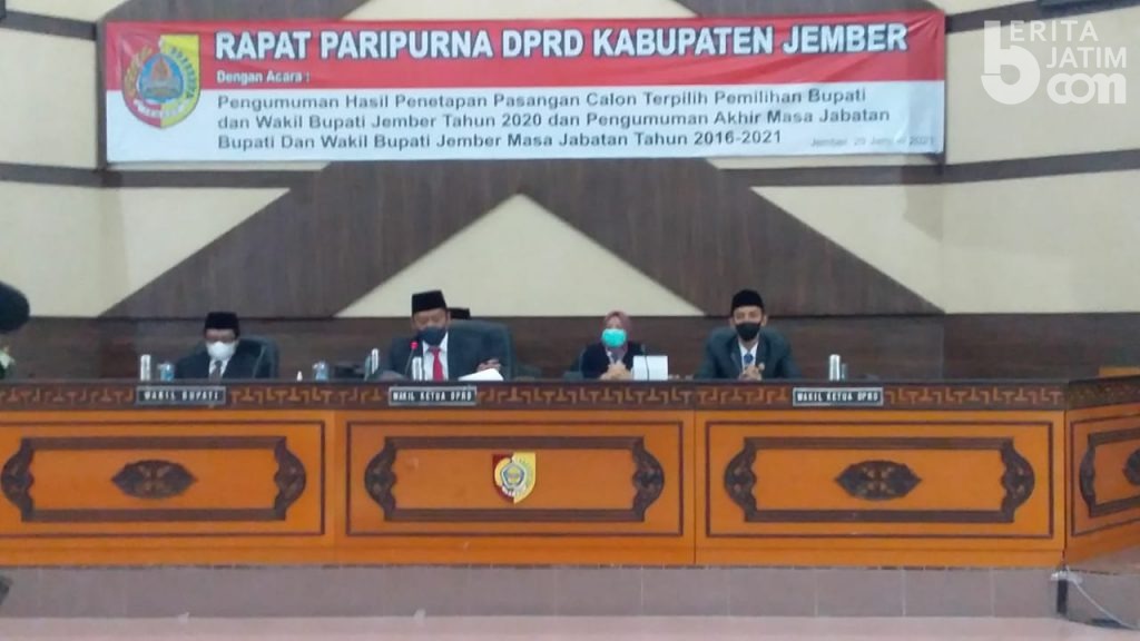 Bupati Faida Tak Hadiri Paripurna Pengumuman Penetapan Hendy-Firjaun