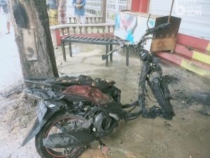 Isi Bensin Sambil Merokok, Warga Sumenep Alami Luka bakar