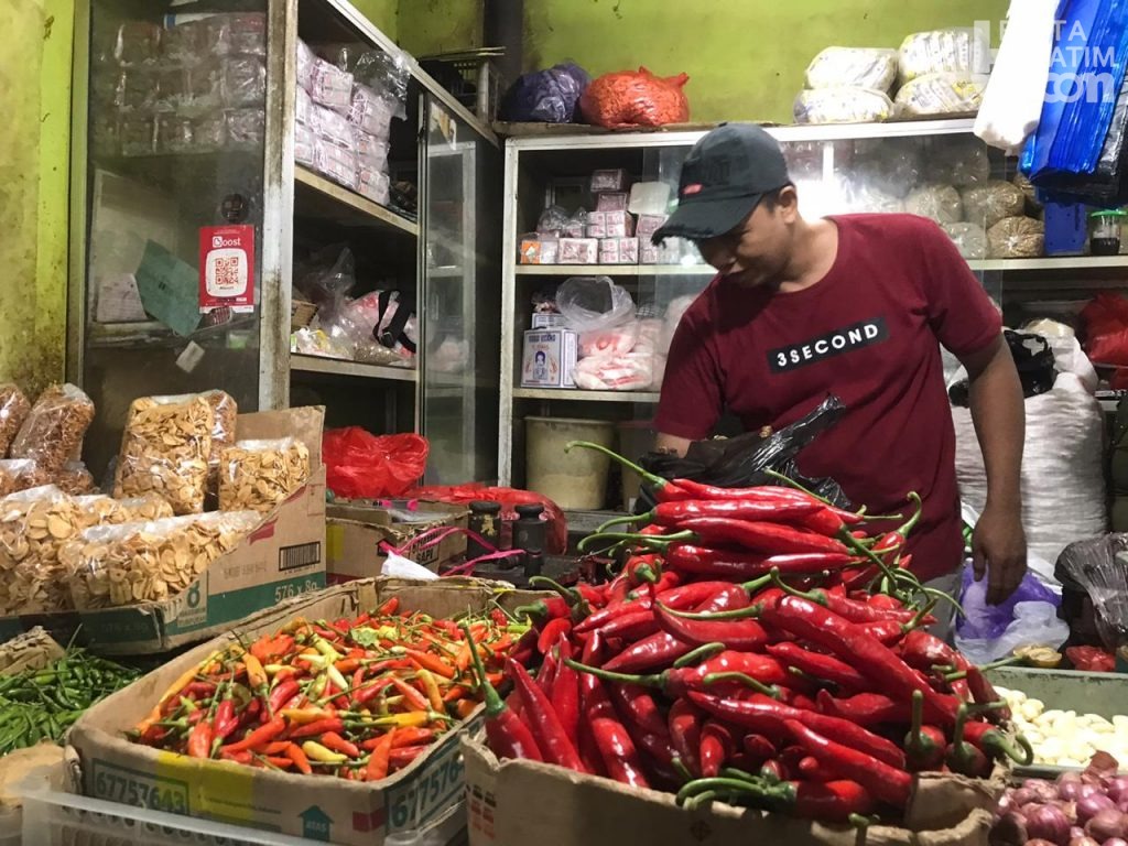 Musim Hujan, Harga Cabai di Kota Malang Capai Rp75 Ribu