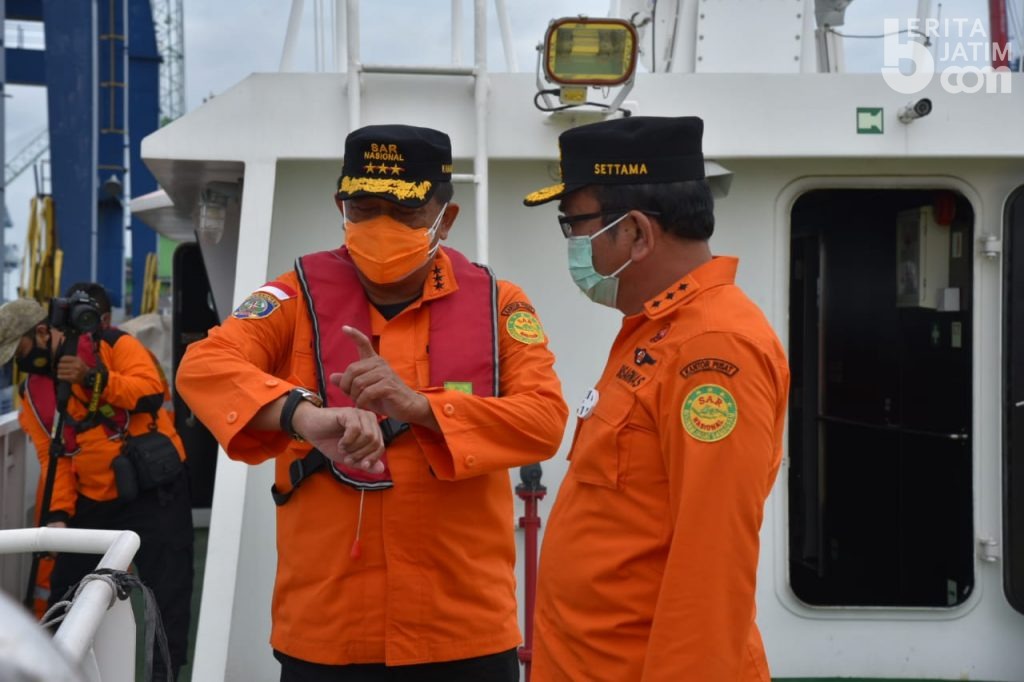 Kabasarnas Bertolak ke LKP