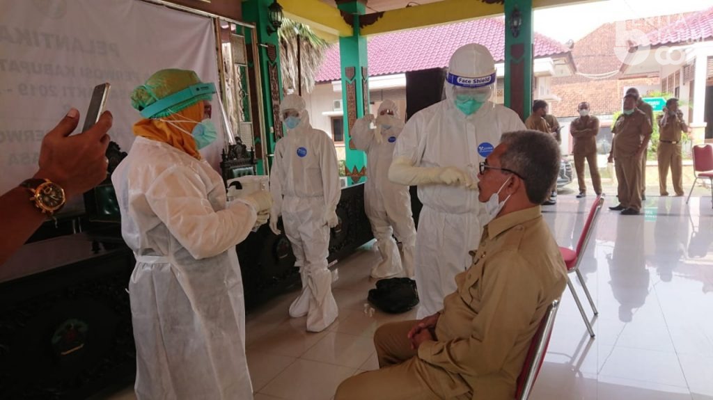 Tim Satgas Penanganan Covid 19 Bangkalan Gencar Lakukan Swab Tes