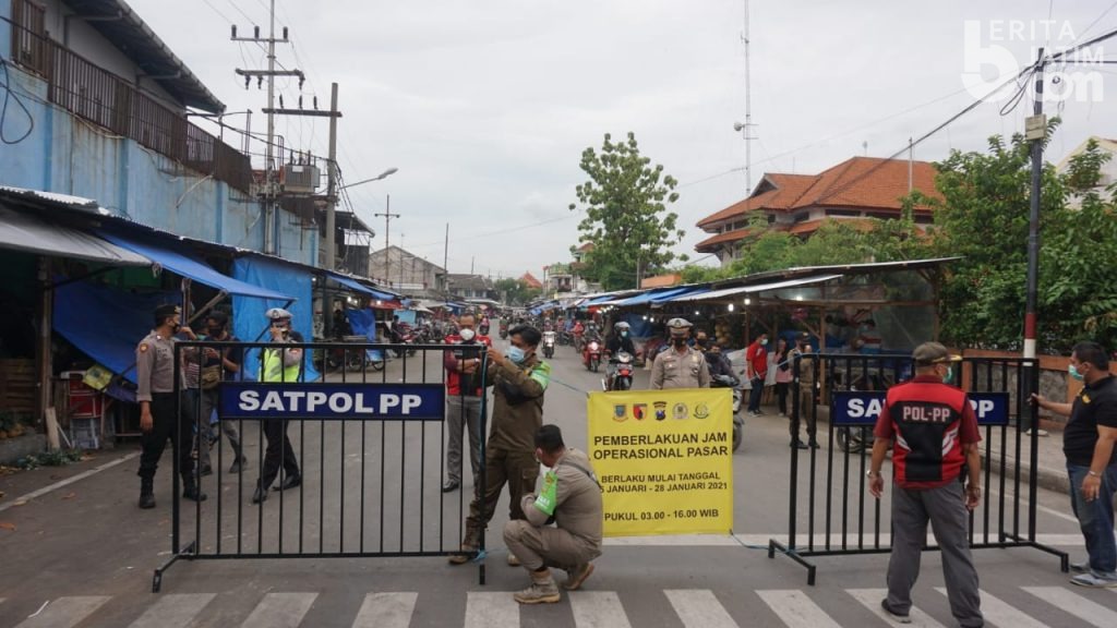 Pasar Tradisional di Kota Mojokerto Tutup Pukul 16.00 WIB