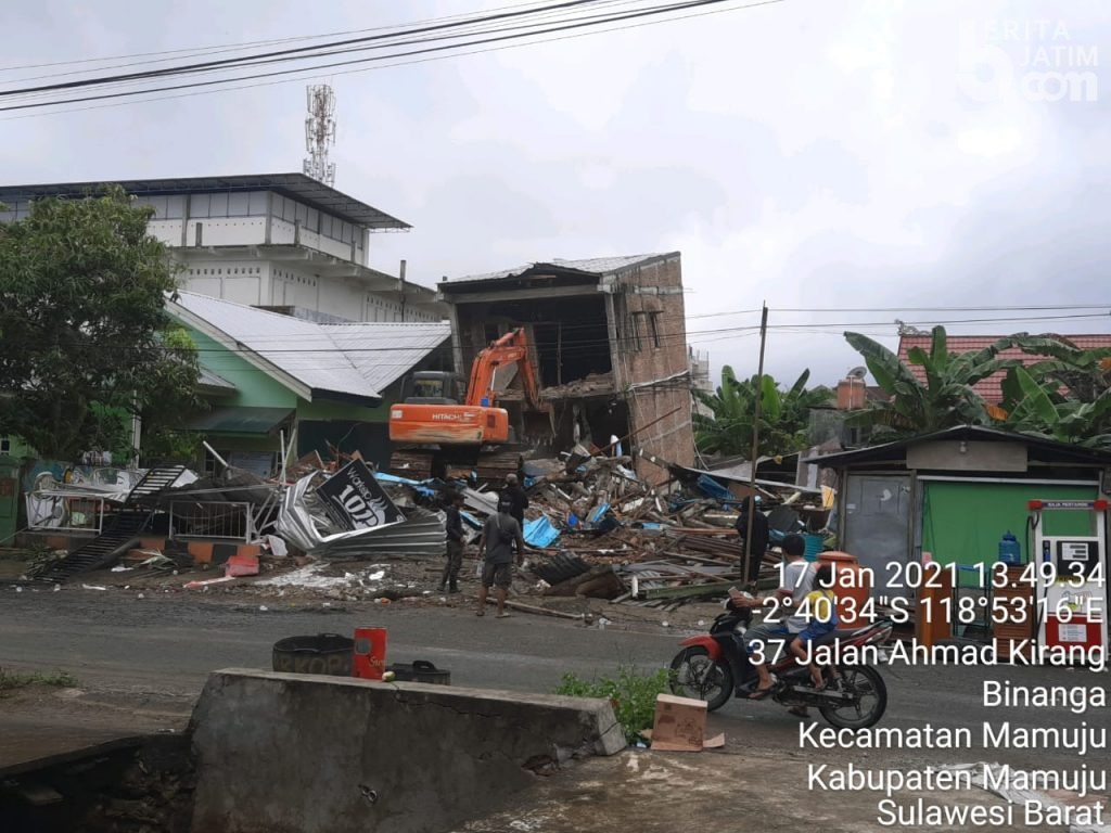 Update: 19.435 Orang Mengungsi Pascagempa M6,2 Sulbar