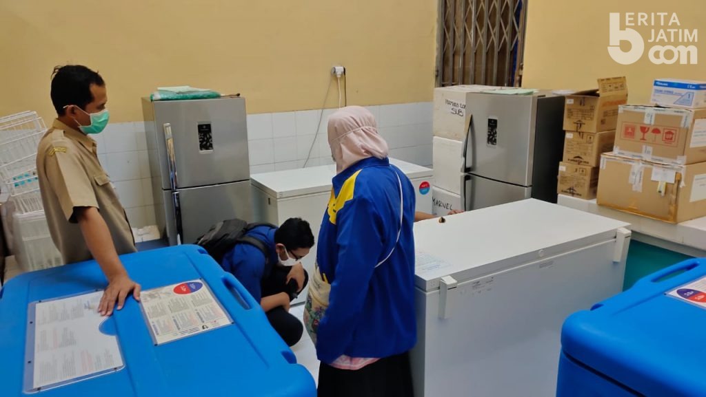 Kota Kediri Terima 3.680 Dosis Vaksin Covid-19