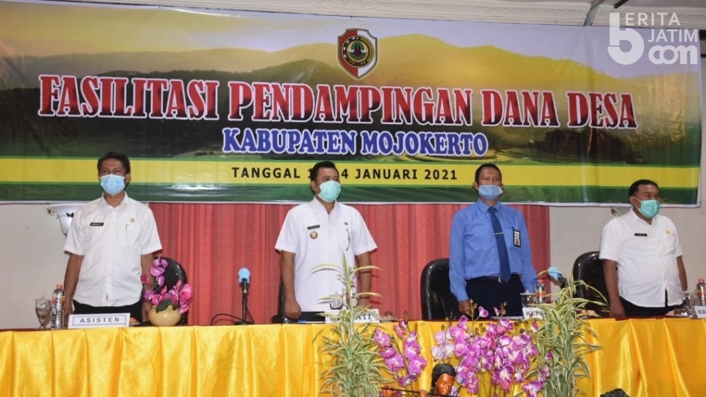 Sistem Penyaluran Berubah, Bupati Mojokerto Resmikan Fasilitasi Pendamping DD