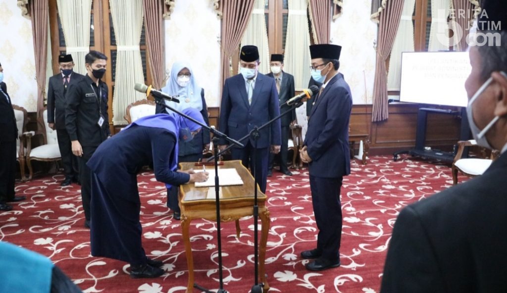 14 Pejabat Administrasi dan Pengawas di Pamekasan Dilantik