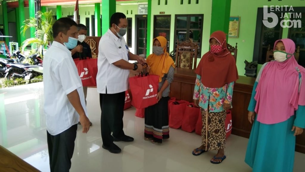 Pertamina EP Asset 4 Sukowati Field Berikan Bantuan Korban Longsor
