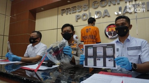 Jual Anak Dibawah Umur Secara Online, Pemilik Akun Ditangkap Polda Jatim