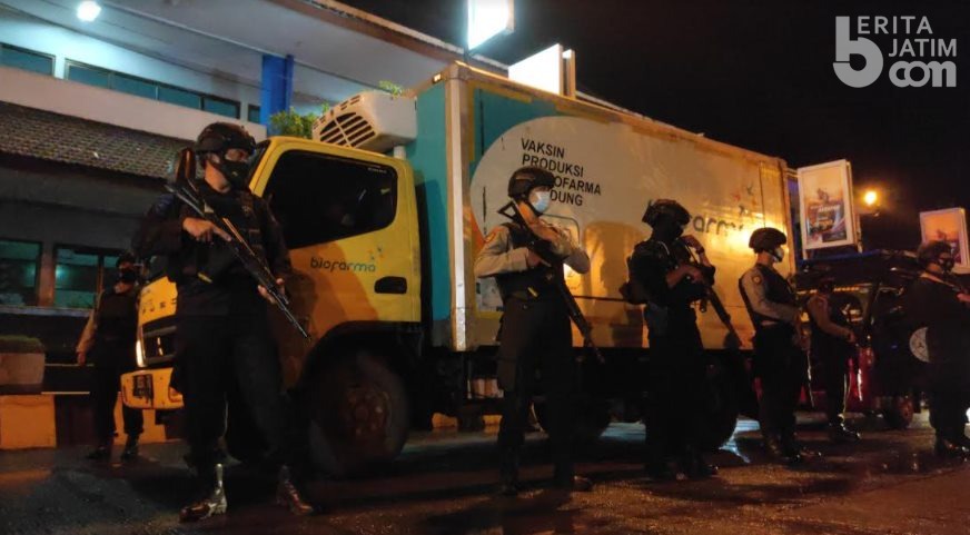 Distribusi Vaksin Covid-19 ke Bali Naik Kapal Khusus