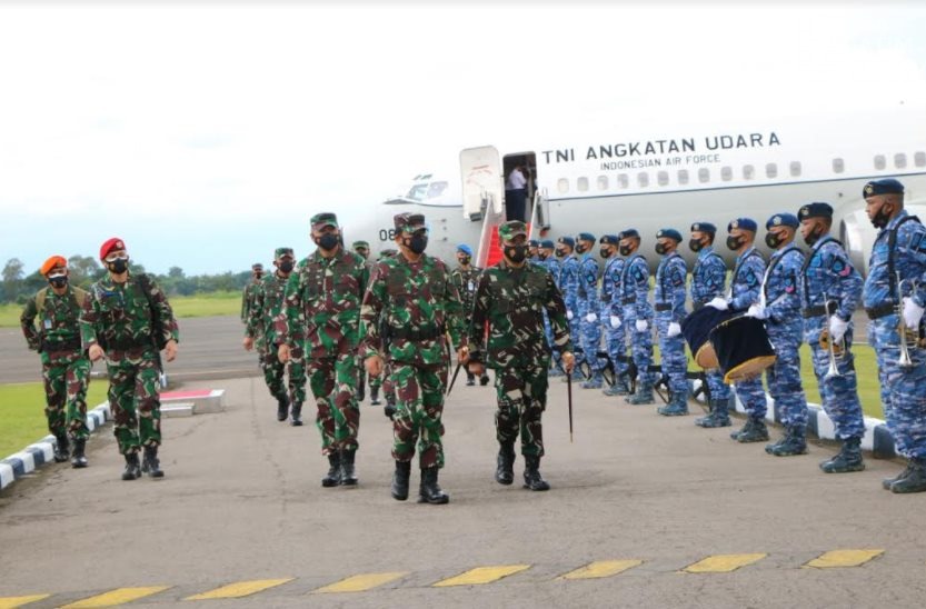 Panglima TNI Kunjungi Lanud Iswahyudi Maospati Magetan