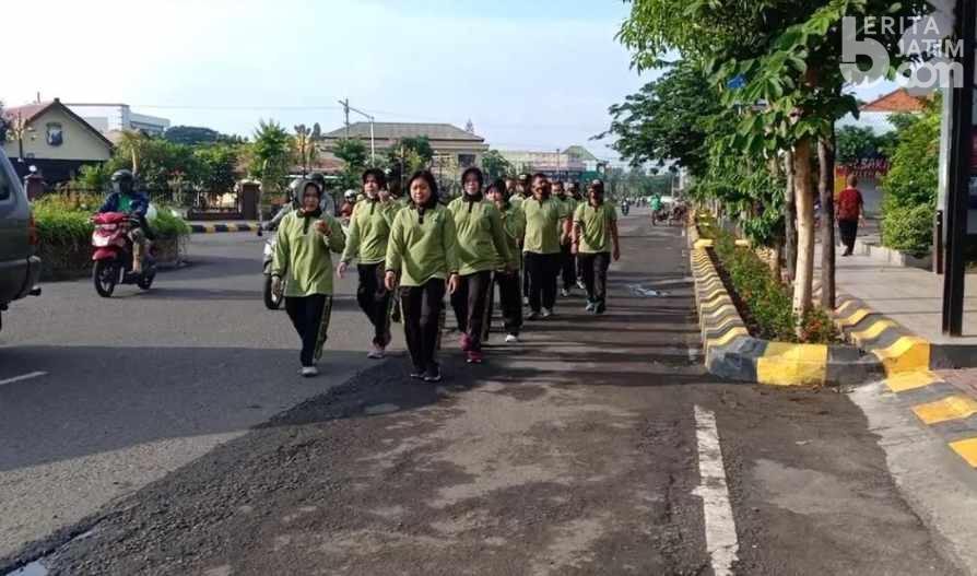 Jaga Kebugaran di Tengah Pandemi, Ini yang Dilakukan Kodim 0803 Madiun