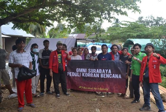 GMNI Surabaya Kirim Relawan ke Mamuju Bantu Korban Gempa
