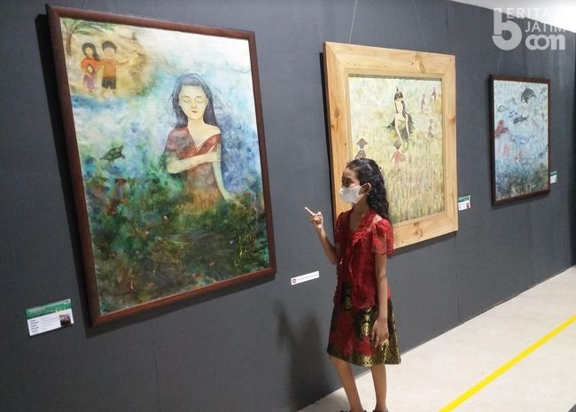 Pelukis Cilik ini Jual Lukisan untuk Disumbangkan ke Yatim Piatu