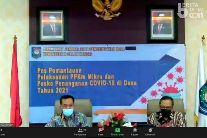 Pemerintah Percepat PPKM Mikro Tingkat Desa dan Kelurahan