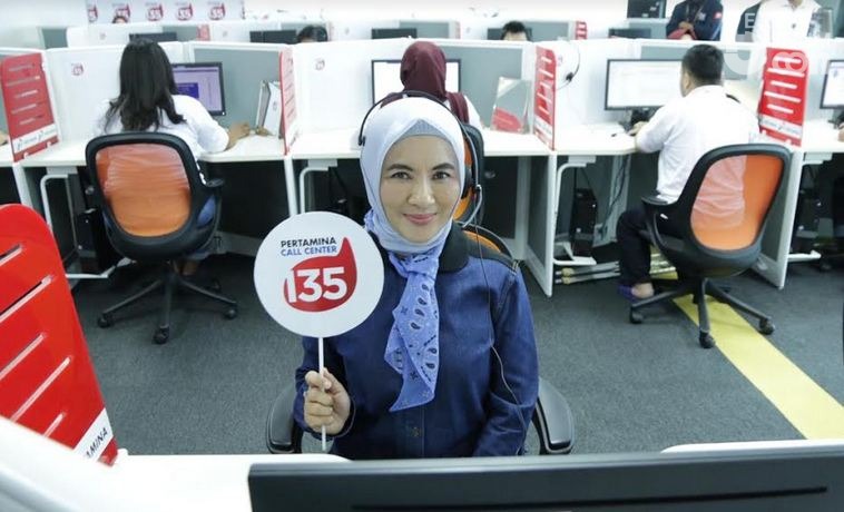 Pertamina Call Center 135 Sabet 7 Award
