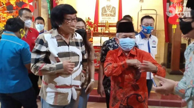 Sekjen Kemenag RI Kunjungan ke Klenteng Tuban, Ini Pesannya