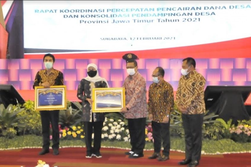 Gubernur Khofifah: Tahun 2021, Dana Desa Bisa Tersalurkan 100 Persen