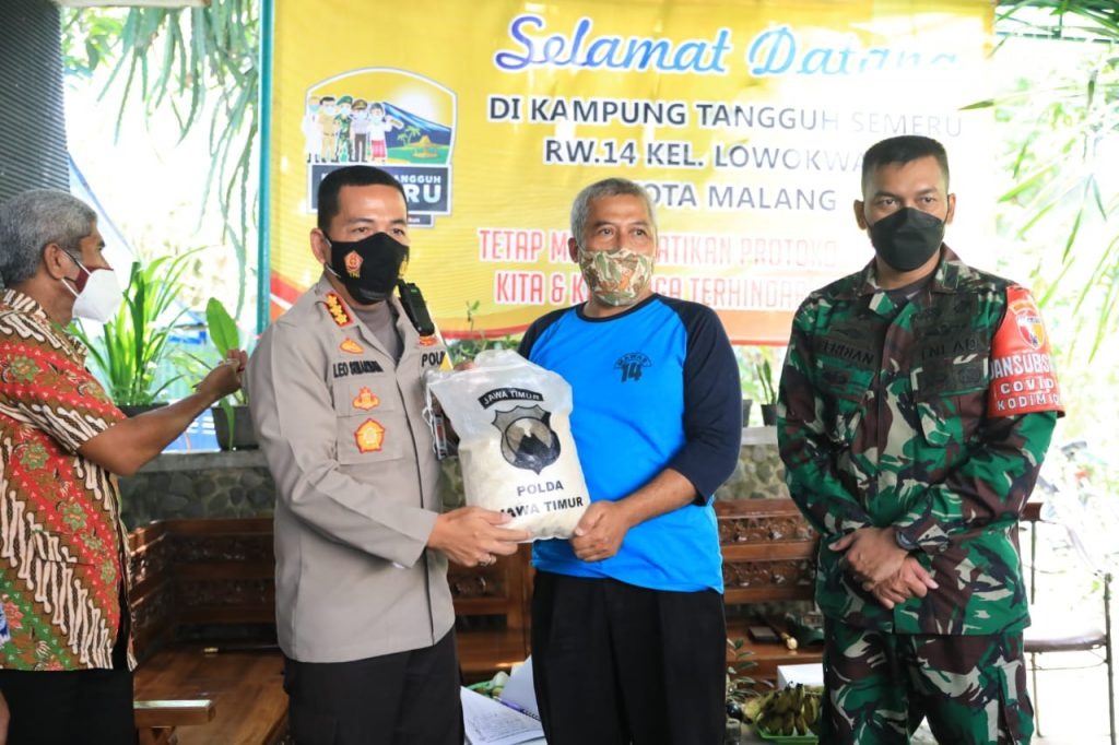 Polresta Malang Kota Targetkan 100 Kampung Tangguh Untuk Lawan Covid-19