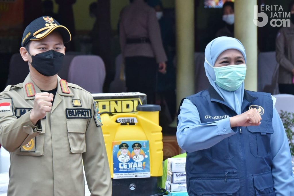 Khofifah Amini Langkah Penanganan Pasien Covid-19 di Trenggalek