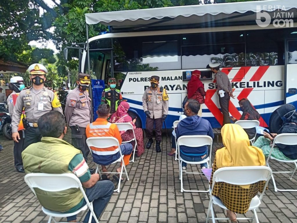 Arema Police Sobo Kelurahan, Inovasi Hindari Kerumunan saat PPKM Mikro