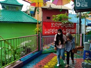 Wisata Kampung Warna-Warni dan Kampung Tridi Malang Lesu Sepanjang Tahun