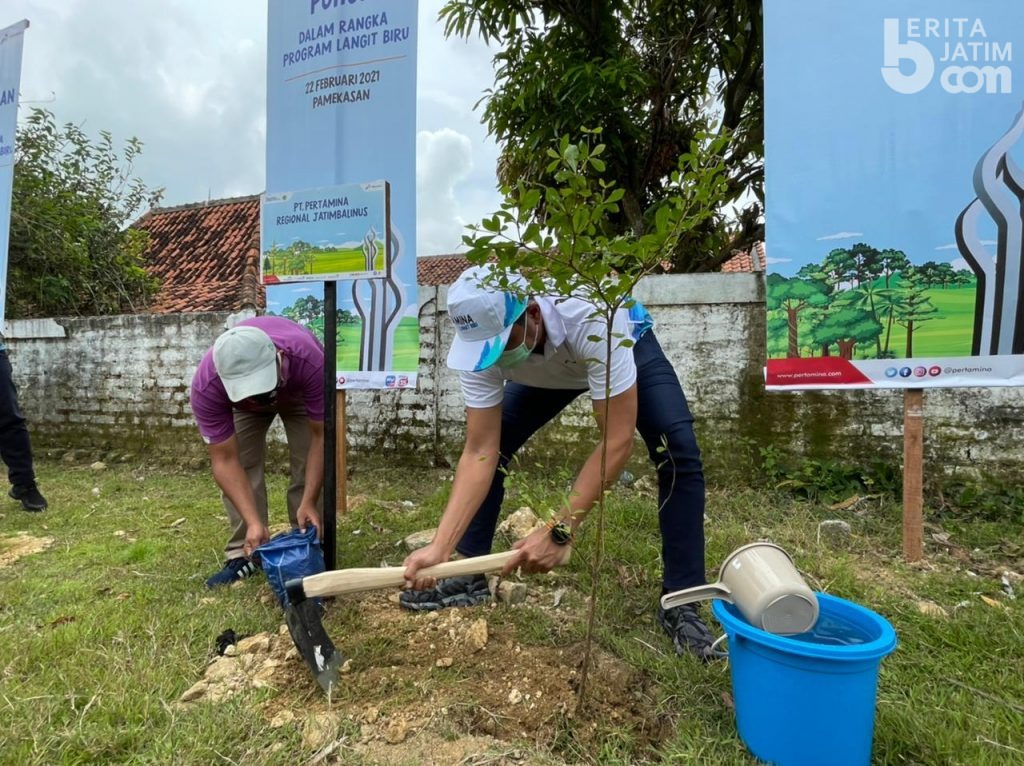 Pertamina dan Pemkab Pamekasan Bersama Wujudkan Langit Biru