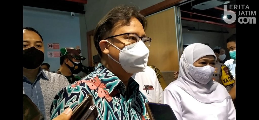 Menkes Apresiasi Vaksinasi Samator dan Pemprov Jatim Untuk Lansia