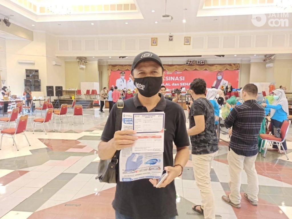 Puluhan Wartawan di Ponorogo Jalani Vaksinasi