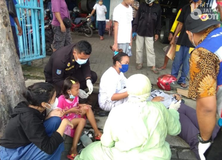Ibu dan Anak Dijambret di Jalan Undaan Surabaya