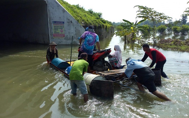 Lagi, Warga Terdampak Banjir Jombang Meninggal, Patakziah Terobos Air Setinggi 1 Meter