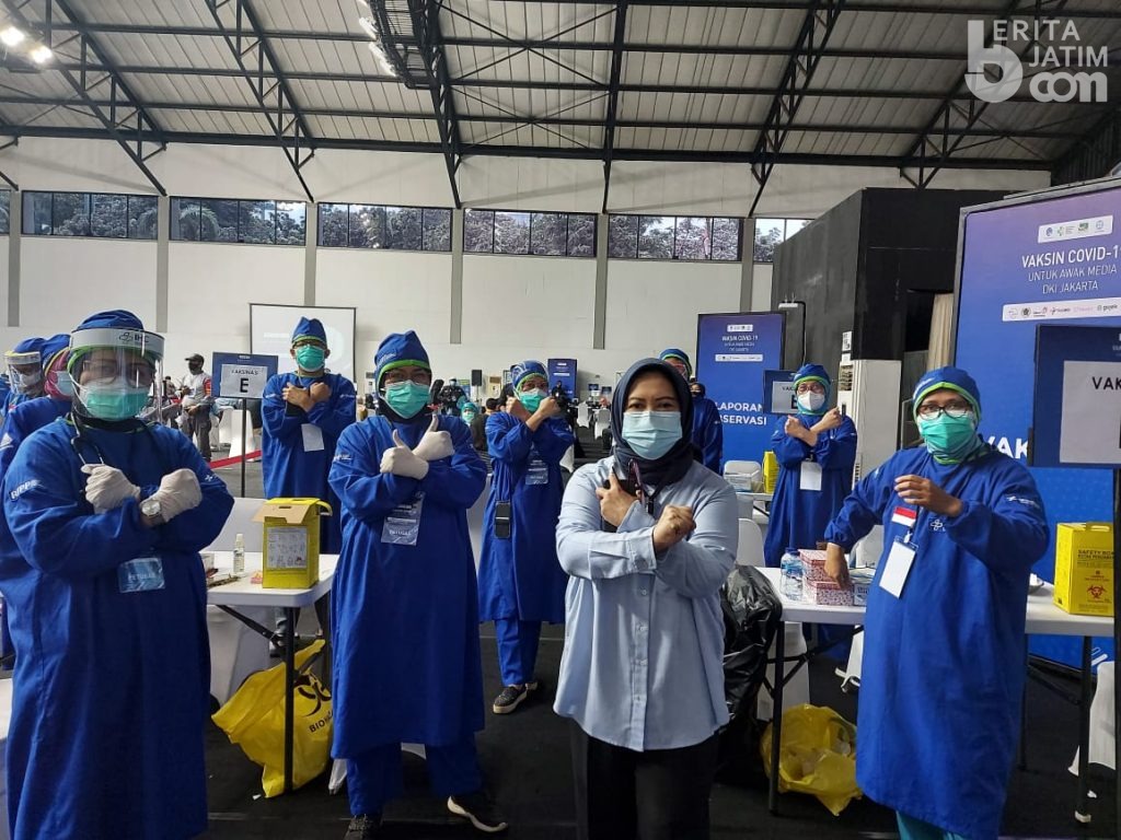 Vaksinasi Massal Covid-19, PWI Turut Jaga Rasa Nyaman