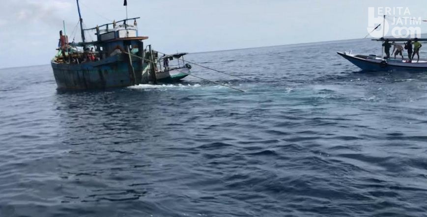 Cari Ikan Pakai Cantrang, Kapal Lamongan Ditangkap Nelayan Masalembu Sumenep