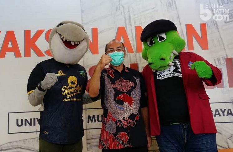 Atasi Takut Vaksin, UMSurabaya Ajak Zoro dan Jojo