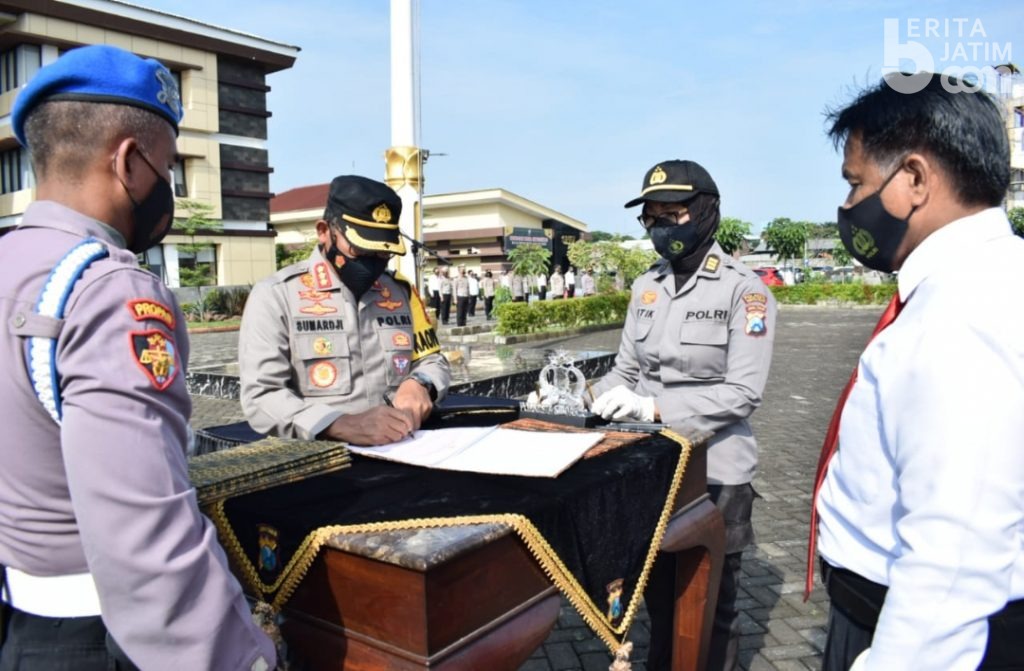 Polresta Sidoarjo Komitmen Anti Narkoba dan Penyalahgunaan Senpi