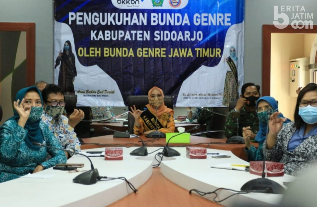 Istri Bupati Sidoarjo Dikukuhkan Sebagai Bunda GenRe Kabupaten Sidoarjo