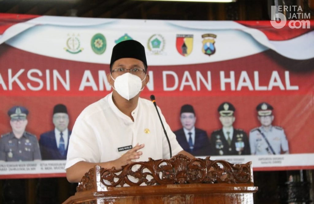Jelang Ramadan, Ribuan Ulama dan Imam Masjid di Sidoarjo Jalani Vaksinasi