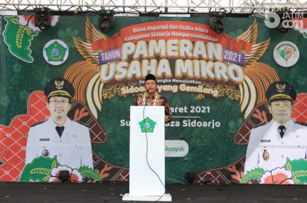 Pemkab Sidoarjo Fasilitasi Pelaku UMKM Gelar Pameran Produk