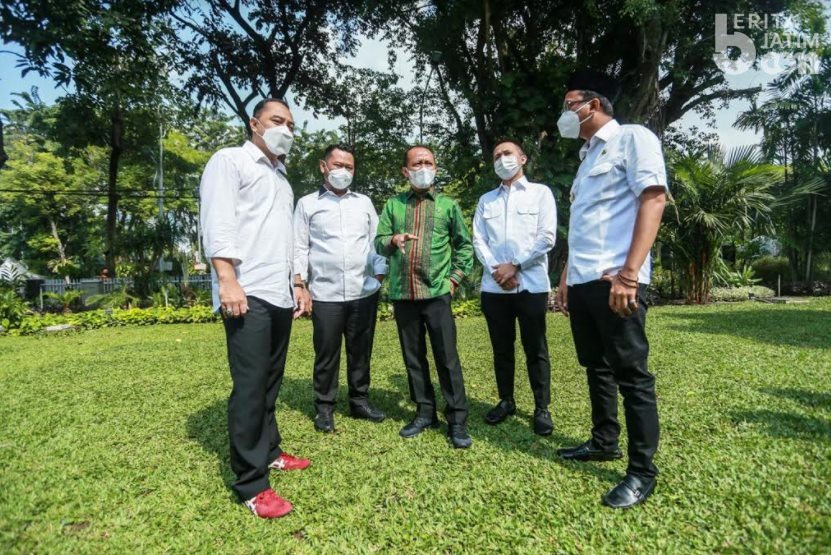 Kepala BKPM Temui Trio Kepala Daerah di Surabaya, Ada Apa?