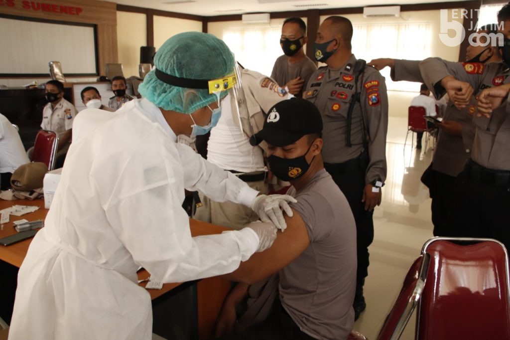 30 Anggota Polres Sumenep Gagal Divaksin