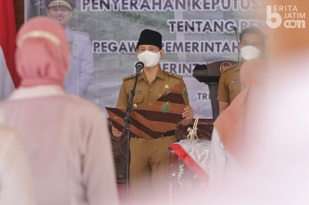 Awal Masuk Kerja, Bupati Trenggalek Sinkronkan Program Kerja Prioritas dengan OPD