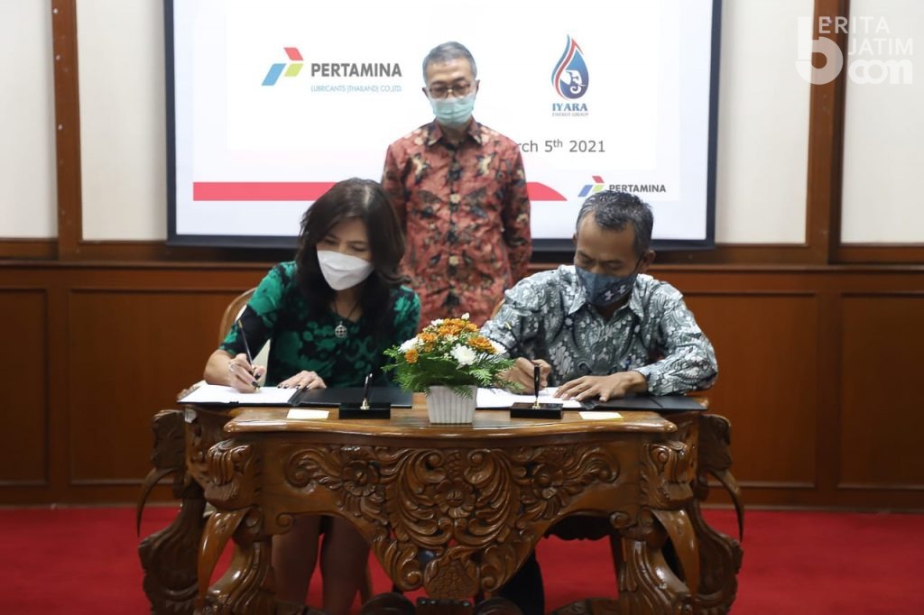 Kejar Pertumbuhan Penjualan Di Thailand, Pertamina Lubricants (Thailand) Co., Ltd Gandeng Iyara Energy Group