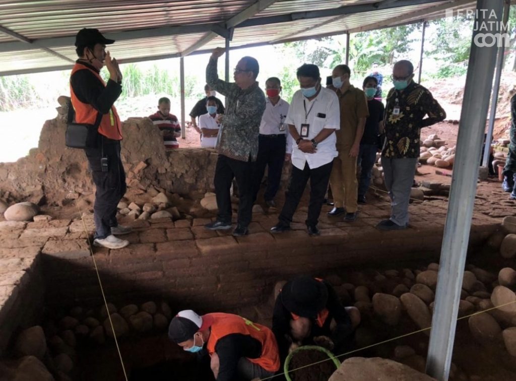 Tim Staf Khusus Presiden RI Tinjau Situs Cagar Budaya Kerajaan Majapahit