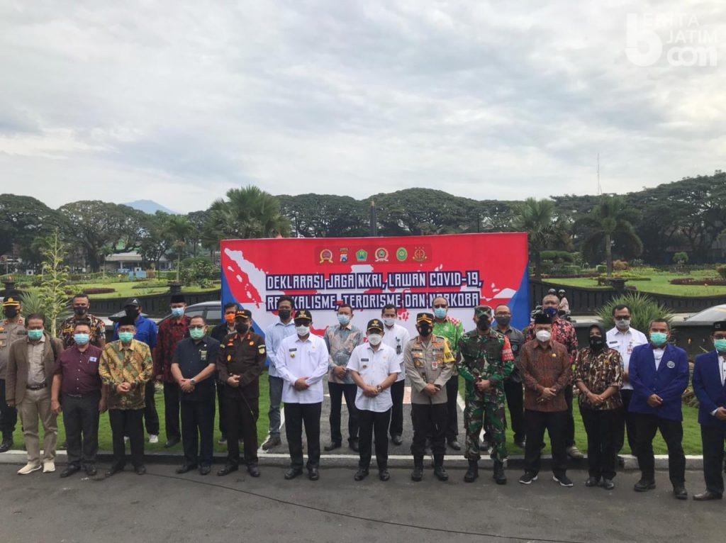 Forkompimda Kota Malang Sepakat Deklarasi Damai Lawan Covid dan Radikal