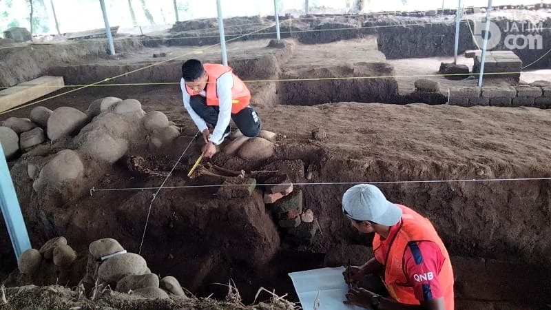 Temuan Kerangka Manusia di Situs Kumitir, BPCB Jawa Timur Datangkan Tim Ahli