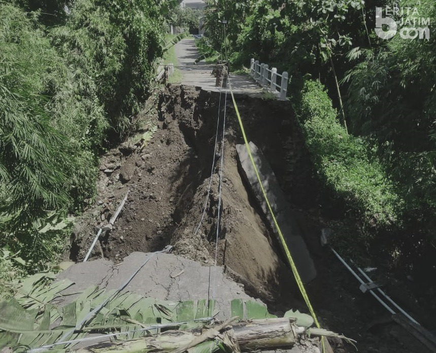 Jembatan Putus di Magetan, 200 KK Terisolasi